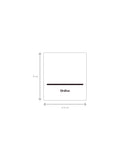 Set 2x20 etichete recipiente alimente uscate, albe, marker inclus