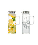 Set 2 carafe apă din sticlă, filtru inox, 1.6 L