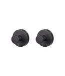 Set cârlige inteligente inox, montare fixă & ușoară, negru mat