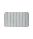Covoraș cu spumă cu memorie, super-absorbant, pentru baie, gri
