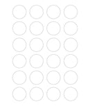 Set 4x24 etichete sticluțe condimente, albe, marker inclus
