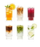 Set 6 pahare Ice Latte Essential, sticlă, 450 ml