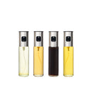 Set 4 pulverizatoare ulei și oțet, sticlă, capac inox