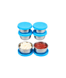 Set 6 recipiente sosuri, inox