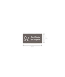 Set 24 etichete organizare documente, gri, marker inclus