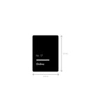 Set 32 etichete recipiente ceai, negre