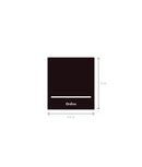 Set 2x20 etichete recipiente alimente uscate, negre, marker inclus
