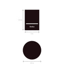 Set 4x24 etichete sticluțe condimente, negre, marker inclus